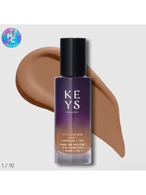 NWT Alicia Keys IT'S LIKE SKIN FACE 2-IN-1 CONCEALER + TINT shade 370 W Tan Warm